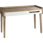 Teknik Giru Desk - Sonoman Oak Effect/White