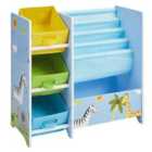 Liberty House Toys Safari Book Display with Storage