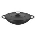 Tramontina Trento 32cm Wok - Cast Iron