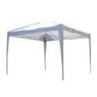 Outsunny 3 x 3m Garden Pop Up Gazebo - White