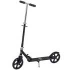 HOMCOM Kids Foldable Height Adjustable Scooter - Black