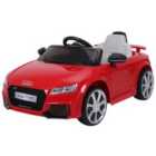 HOMCOM Kids Audi TT RS Ride On Car with Remote - Red