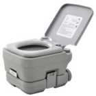 HOMCOM 10L Mobile Travel Toilet