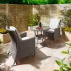Rowlinson Prestbury Bistro Set Natural Stone