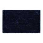 Allure Newbury Chenille Bath Mat - Navy