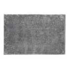 Allure Newbury Chenille Bath Mat - Grey