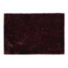 Allure Newbury Chenille Bath Mat - Bordeau