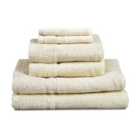 Allure Hotel Essentials 6 Piece Towel Bale - Cream