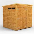 Power Pent 6' x 6' Double Door Security Shed