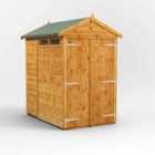 Power Apex 6' x 4' Double Door Security Shed