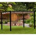 Glendale Seville Gazebo 3m x 3m - Mocha