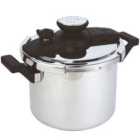 Prestige 6L Pressure Cooker - Stainless Steel