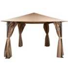 Glendale Venice 3 x 3m Gazebo - Mocha