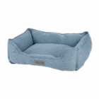 Scruffs Manhattan Large Box Pet Bed - Denim Blue
