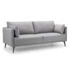 Julian Bowen Rohe 3 Seater Sofa Grey