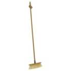 JVL Bamboo Sweeping Brush - Brown