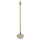 JVL Bamboo Cotton Mop - Brown