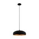 Mogano Black and Copper Retro Pendant