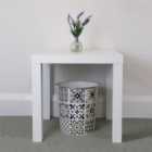 JVL Mosaic Plastic Waste Bin - Grey