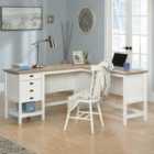 Teknik Shaker Style L-Shaped Desk - Soft White
