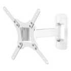 AVF Extendable Tilt and Turn Monitor Wall Mount for Screens up to 39 inch - White
