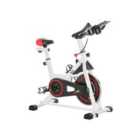 HOMCOM Exercise Cycling Bike w/ Adjustable Height/Resistance & LCD Home Gym
