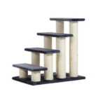 PawHut Pet Soft Climbing Stairs - Navy Blue