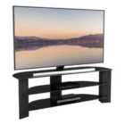 Varano 130cm Black Corner TV Stand