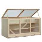 PawHut Small Wooden Hamster, Mouse or Rat Cage/Play House