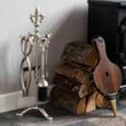 Fire Vida 5 Piece Fleur De Lys Companion Set Pewter