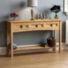 Vida Designs Corona 3 Drawer Console Table
