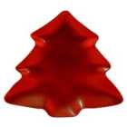 Red Tree Display Plate
