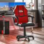 Vida Designs Comet Racing Gaming Chair Red And Black