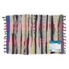 JVL Multi Colour Mat, 40x60cm - Grey