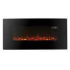 Focal Point Fires 1.5kW Pasadena LED Electric Fire - Black