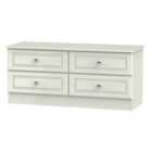 Ready Assembled Lisbon Four Drawer Box Bed Ash