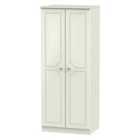 Ready Assembled Lisbon Two Door Wardrobe Ash