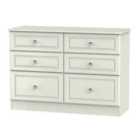 Ready Assembled Lisbon Six Drawer Chest Ash
