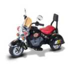 HOMCOM Kids Ride On Electric Motorbike Trike w/Battery