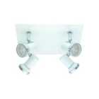 Tamara Four Spotlight White Ceiling Light