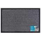 JVL Commodore Barrier Mat 40x60cm - Grey