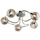Rhian Semi Flush LED 5 Spot Light