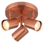 Tour 3 Plate Light - Copper