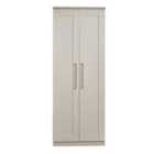 Ready Assembled York Tall 2 Door Wardrobe Kaschmir Ash