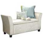 Verona Window Seat Oyster Crushed Velvet