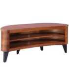 Jual San Francisco Walnut Curve TV Stand