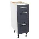 Wickes Ohio Navy Shaker Drawer Unit - 300mm