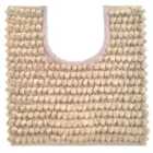 Allure Sparkle Bobble Pedestal Mat - Neutral