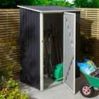 Rowlinson Trentvale 5X3 Metal Pent Shed - Dark Grey