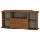 Ready Assembled Edina Corner TV Unit Walnut
